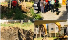 حادثه نشتی گاز شهری در مسکن مهر