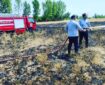 آتش سوزی مزارع کشاورزی