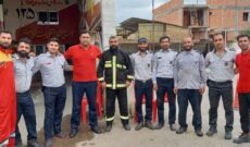 برگزاری تست عملیاتی ورزشی سازمان آتش نشانی بهشهر