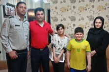 نجات دو کودک محبوس شده در منزل مسکونی توسط آتش نشانان بهشهر