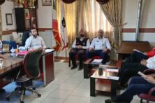 اولین جلسه اداری سازمان آتشنشانی وخدمات ایمنی بهشهر با حضور مسئولین واحدها