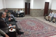 حضور اقایان زیبنده وعلیزاده در جلسه کمیته تخصصی بحران جنگلها ومنابع طبیعی پایگاه کشوری اطفای حریق در عباس آباد بهشهر