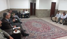 حضور اقایان زیبنده وعلیزاده در جلسه کمیته تخصصی بحران جنگلها ومنابع طبیعی پایگاه کشوری اطفای حریق در عباس آباد بهشهر