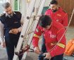 برگزاری دوره های تئوری وعملی مبانی امدادونجات توسط آقای مهندس صیدآبادی در سازمان آتش نشانی بهشهر