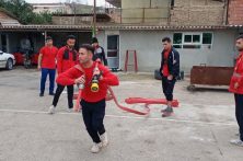 تمرینات سخت تیم آتشنشانی بهشهر برای حضور موفق در مسابقه آتشنشانان استان بمناسبت دهه فجر
