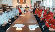 اولین جلسه مسئولین واحدهای  سازمان آتش نشانی بهشهر درسال 1403