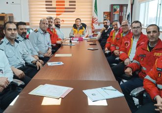 اولین جلسه مسئولین واحدهای  سازمان آتش نشانی بهشهر درسال 1403
