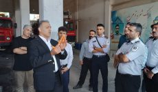 حضور پرسنل آتش نشانی بهشهر در دوره های آموزش پیشرفته استانداری