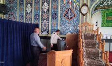 طرح بازدید ایمنی واحد پیشگیری سازمان، از مساجد سطح شهر جهت ایمن سازی برای ایام محرم
